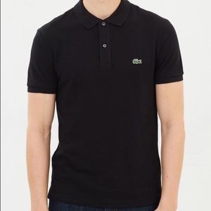 LACOSTE Black Polo MENS